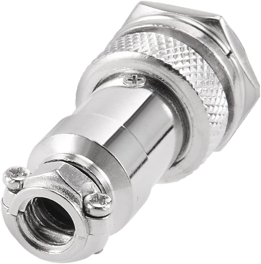 Amazon.co.jp: XYWHPGV 航空コネクタプラグ、16mm 6P 4A 125VGX16-6